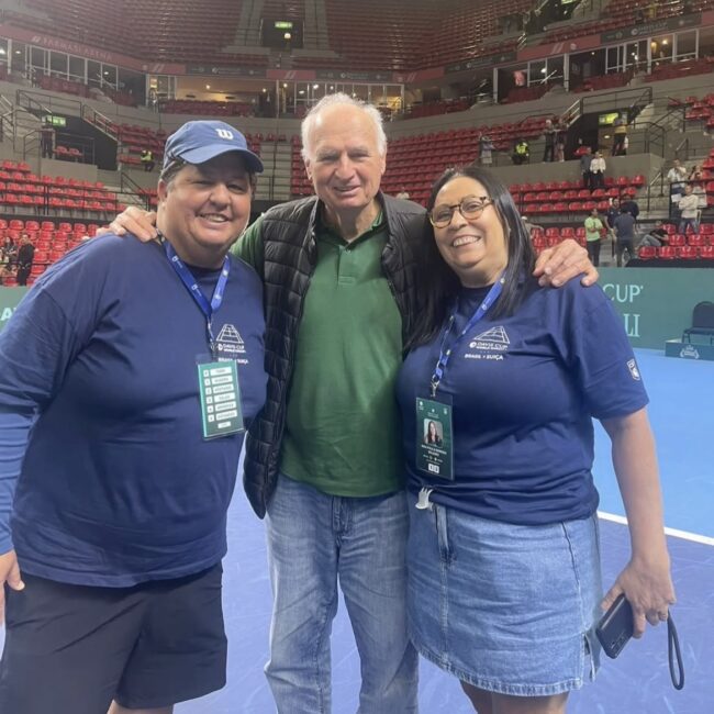 Projeto Tenis na Lagoa na Copa Davis