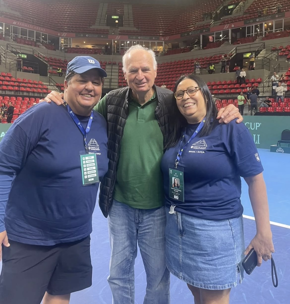 Projeto Tenis na Lagoa na Copa Davis